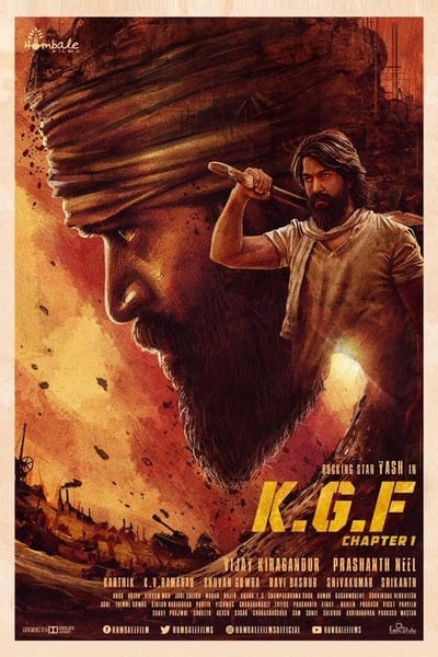 KGF: Chapter 1 (2018) BluRay [Dual Audio] [Hindi ORG DD 5.1 – Kannada] 1080p | 720p | HEVC | 480p [x264|x265] Esubs poster