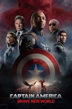 Captain America: Brave New World (2025) WEB-HDRip [Dual Audio] [Hindi ORG DD 5.1 & English] 4K | 1080p | 10-Bit | 720p | HEVC | 480p [x264|x265] Esubs poster