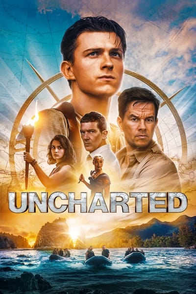 Uncharted (2022) BluRay [Dual Audio] [Hindi ORG DD 5.1 & English] 1080p | 720p | HEVC | 480p [x264|x265] Esubs poster