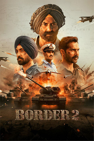 Border 2 (2026) V2 HQ HDTS [Hindi (Line)] 1080p | 720p | 480p [x264] poster